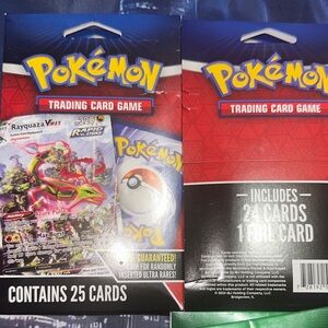 Pokemon Trading Card Game - Red and Blue Packaging